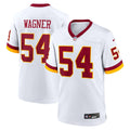 Washington Commanders Bobby Wagner White Game Super Bowl Era Jersey product image 1, provided for visual reference and