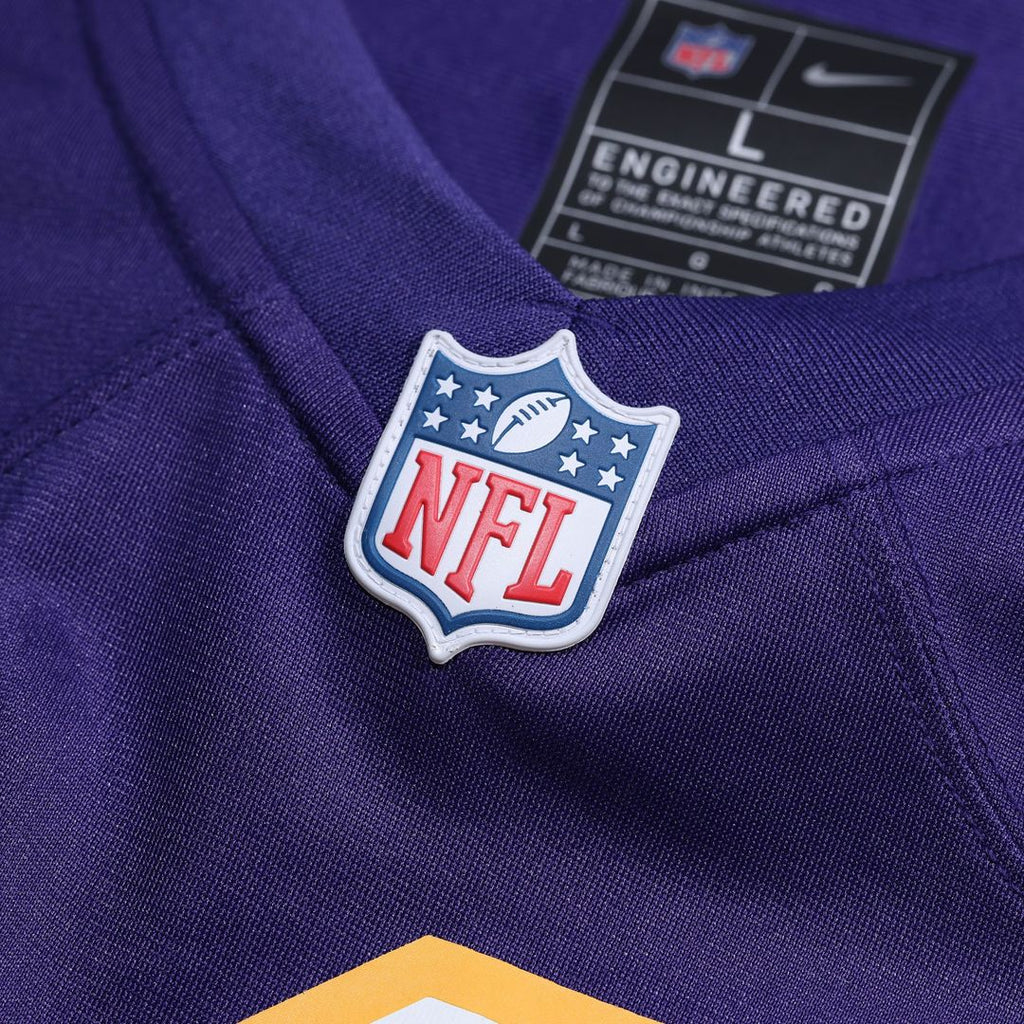 Minnesota Vikings Justin Jefferson White Alternate Game Player Jersey product image 36, provided for visual reference and