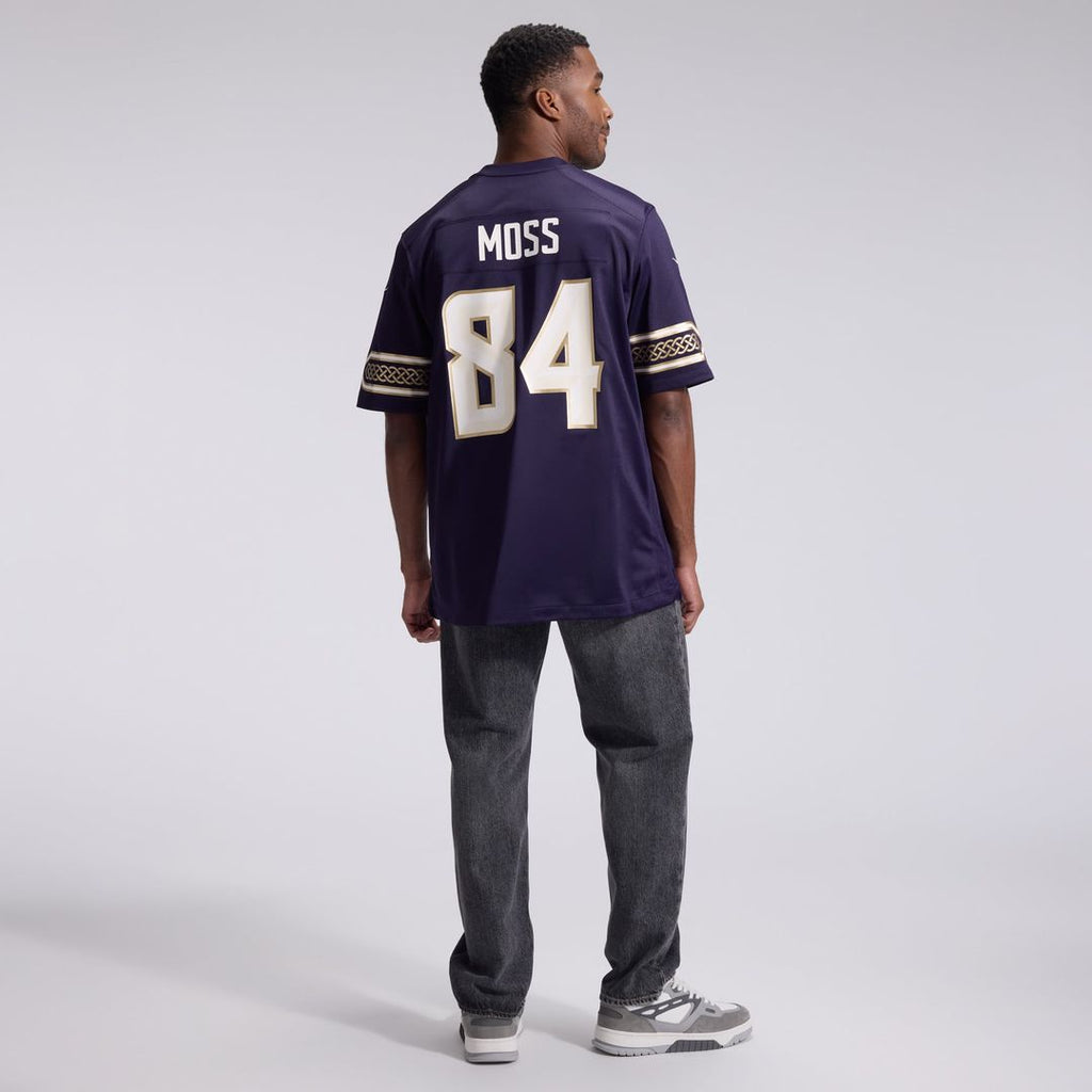 Minnesota Vikings Randy Moss Purple 2026 Rivalries Collection Game Jersey product image 5, provided for visual reference and