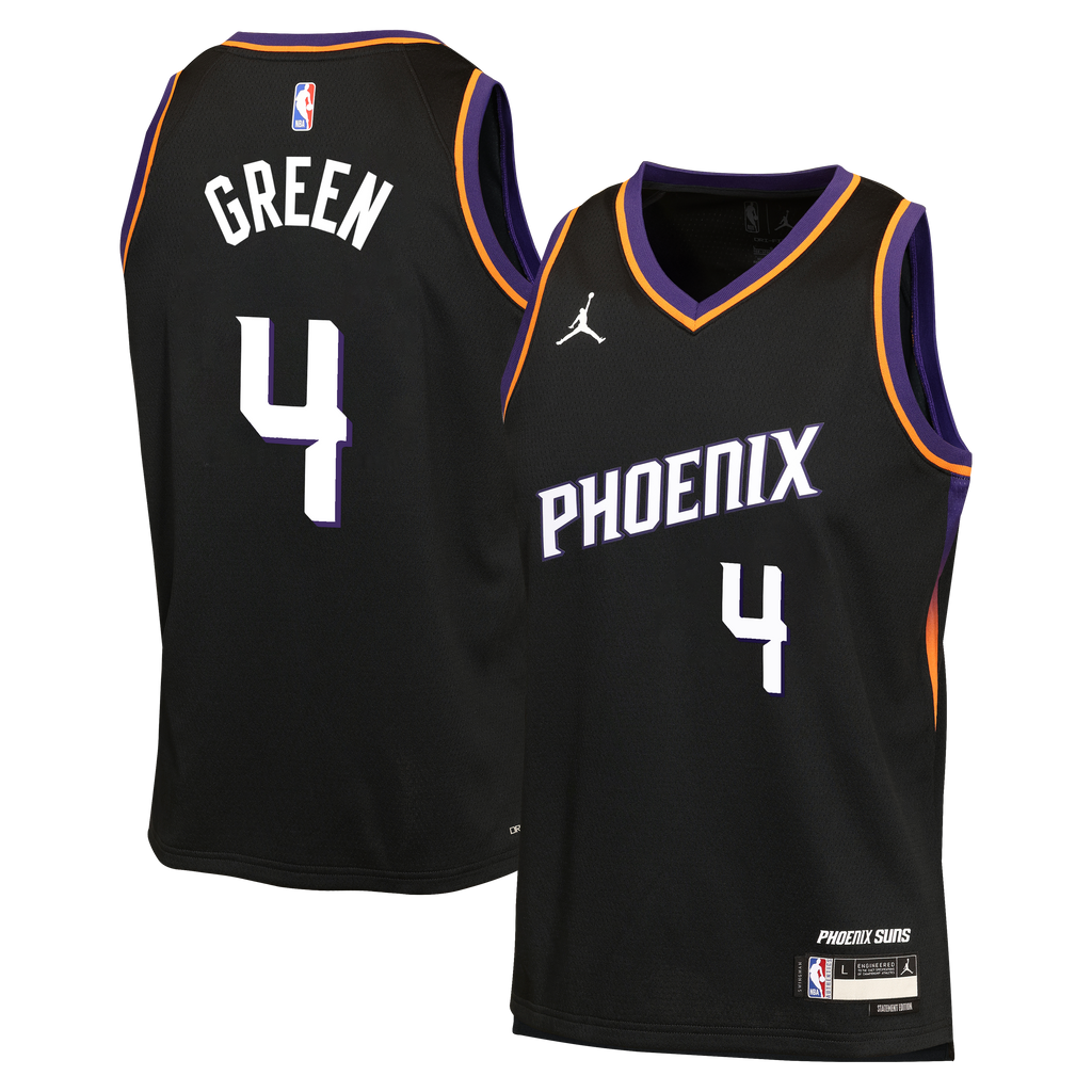 Phoenix Suns Jordan Brand Statement Edition Jersey - Black product image 2