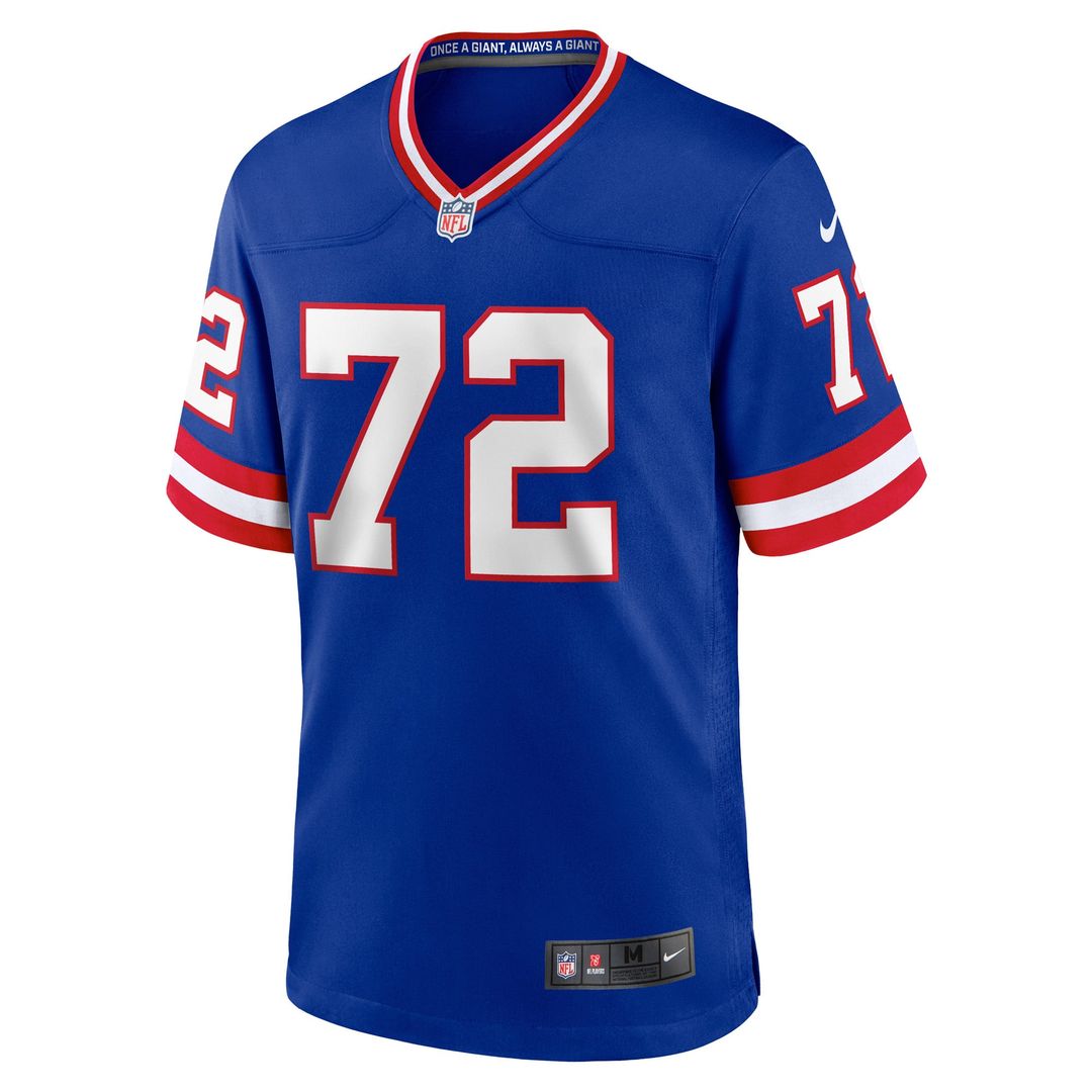 New York Giants Osi Umenyiora Royal Retired Player Alternate Game Jersey product image 2, provided for visual reference and