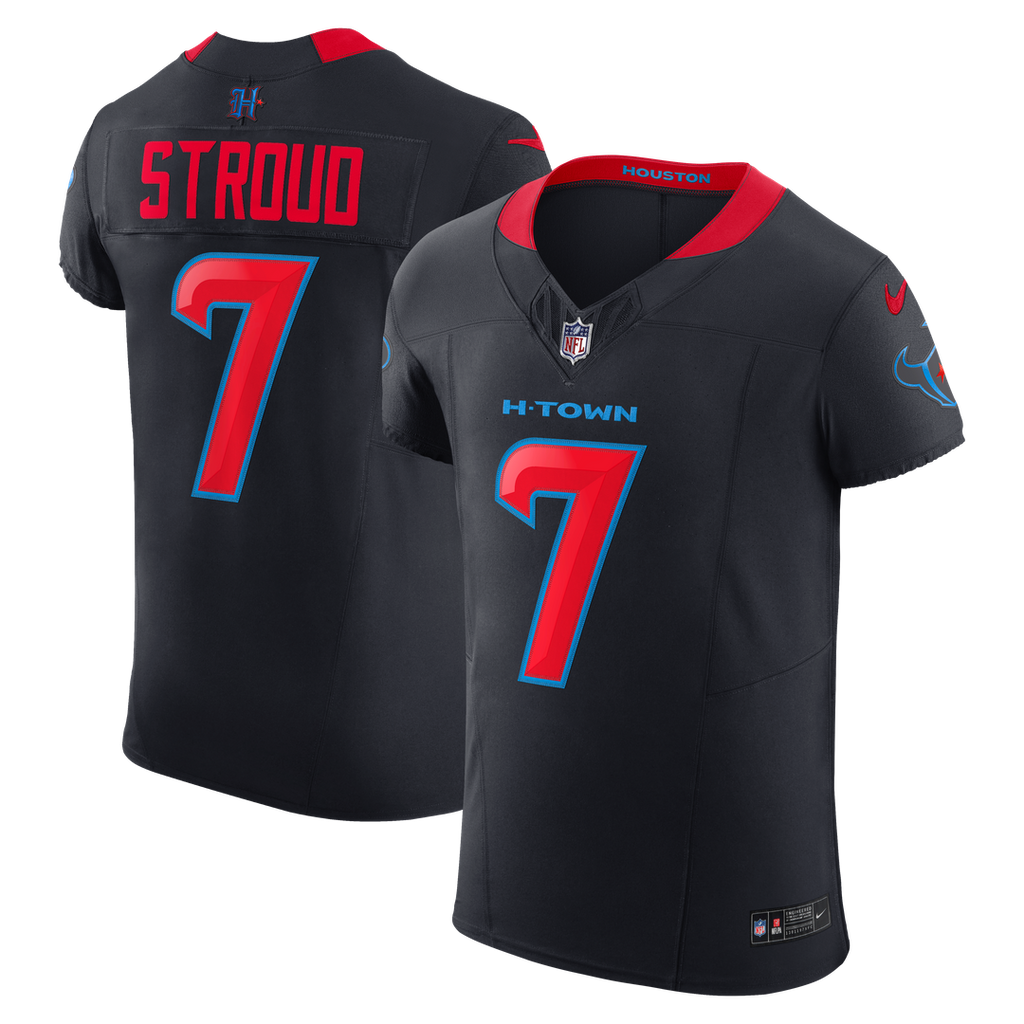 Houston Texans C.J. Stroud Red Alternate Vapor F.U.S.E. Elite Jersey product image 29, provided for visual reference and