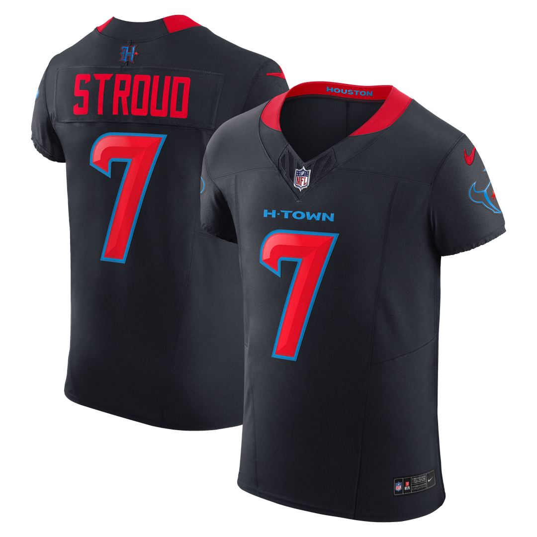 Houston Texans C.J. Stroud Red Alternate Vapor F.U.S.E. Elite Jersey product image 29, provided for visual reference and