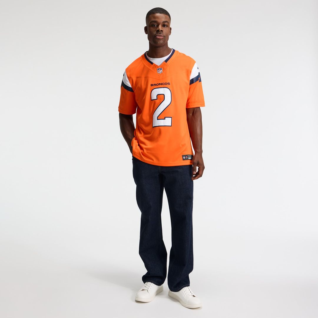 Denver Broncos Pat Surtain II Navy Alternate Vapor F.U.S.E. Stitched Limited Jersey product image 10, provided for visual