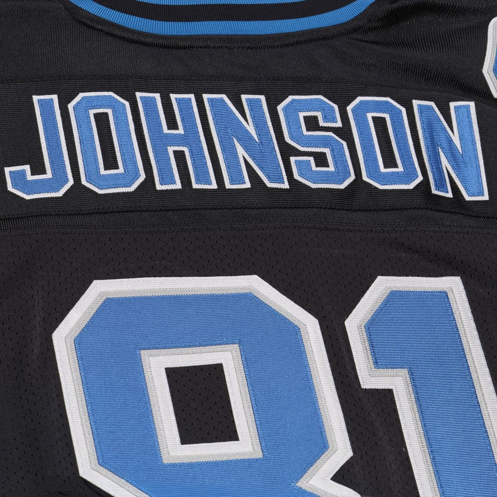 Detroit Lions Calvin Johnson Black 2007 Authentic Throwback Jersey product image 15, provided for visual reference and