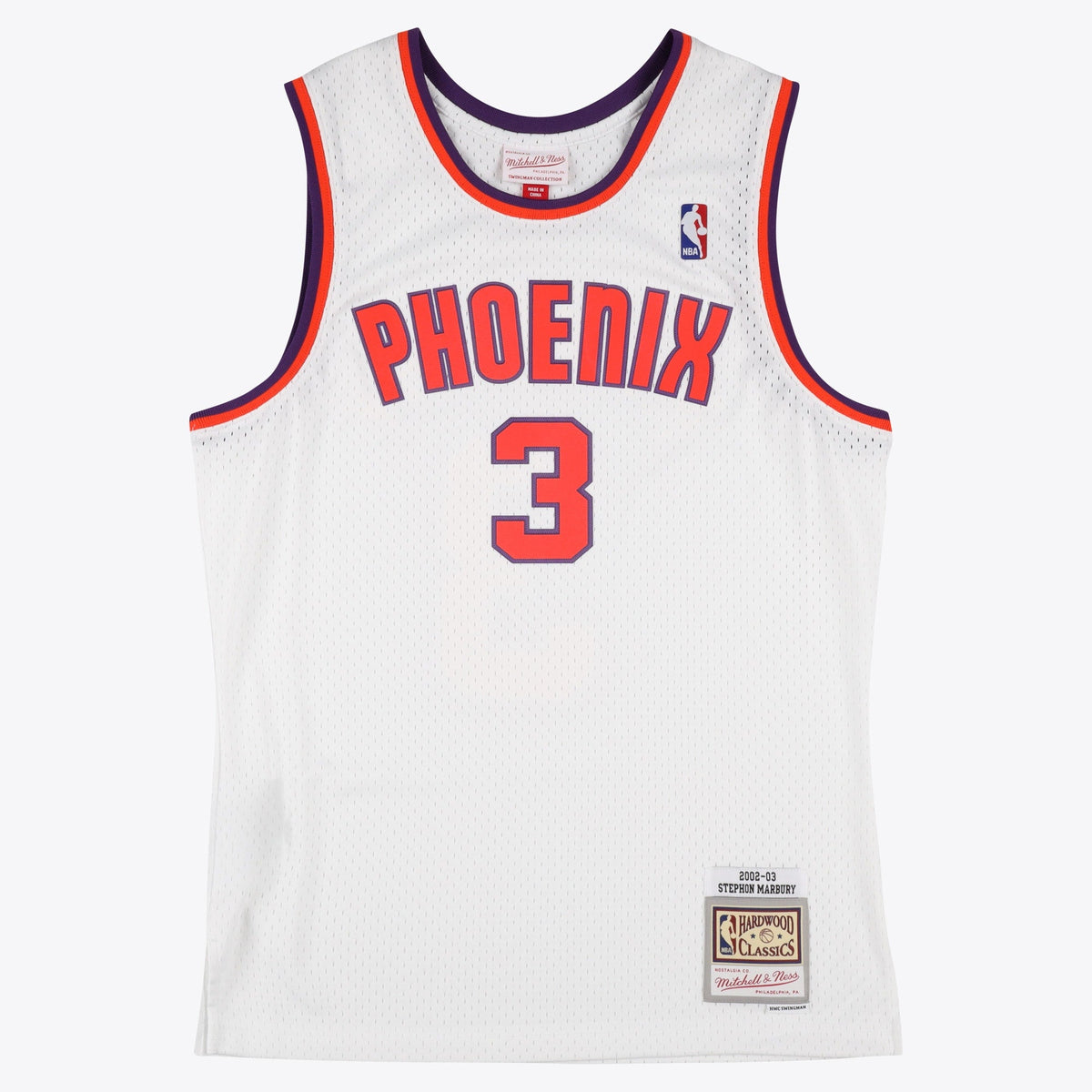 Stephon Marbury Phoenix Suns Swingman Jersey product image 2, provided for visual reference and product detail review