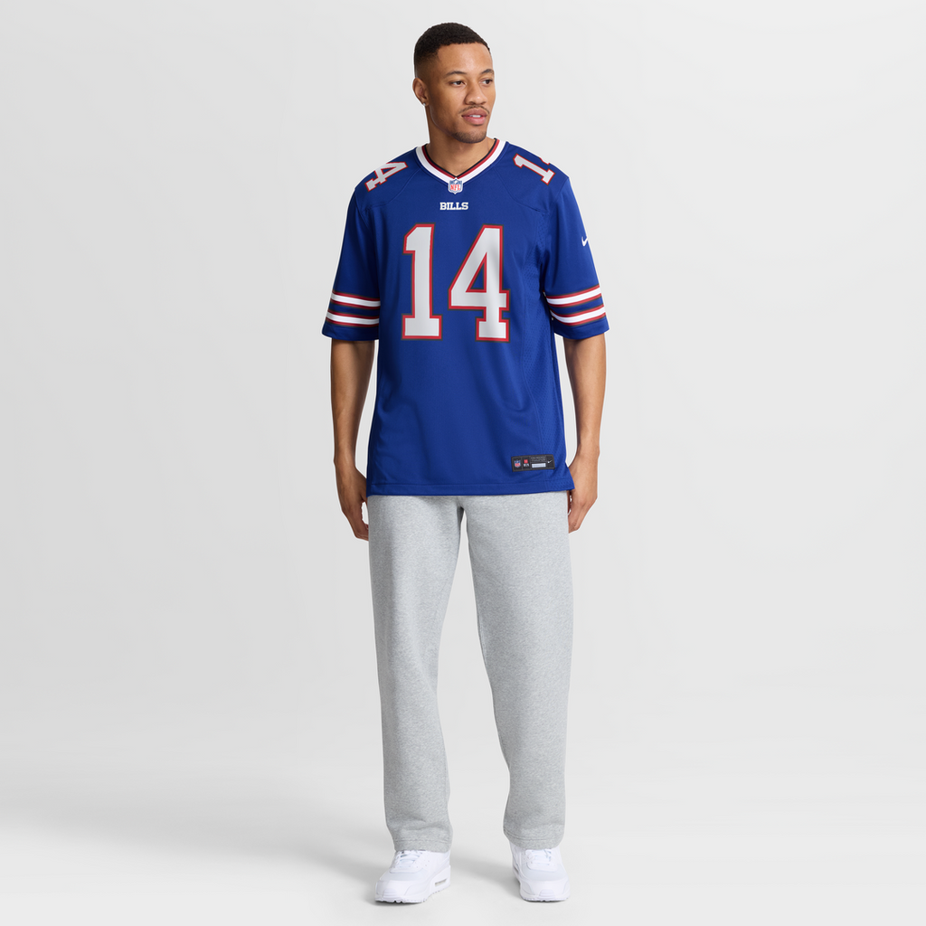 Buffalo Bills Frank Reich Royal Game Retired Player Jersey product image 7, provided for visual reference and product detail