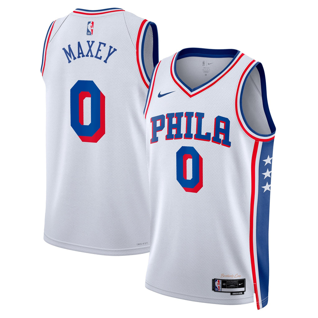 Philadelphia 76ers Nike Association Edition Swingman Jersey product image 2
