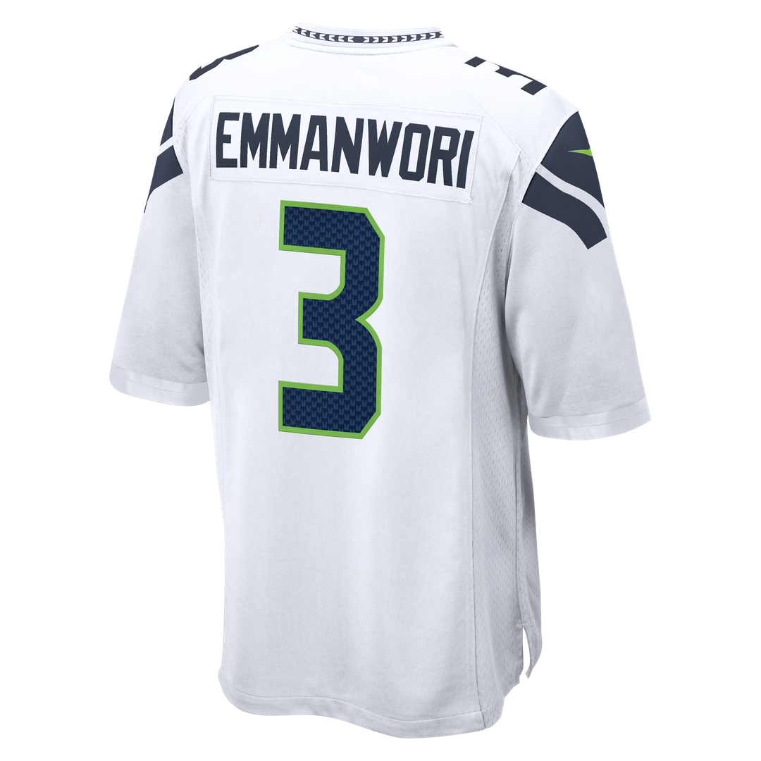 Seattle Seahawks Nick Emmanwori College Navy Team Game Jersey product image 15, provided for visual reference and product