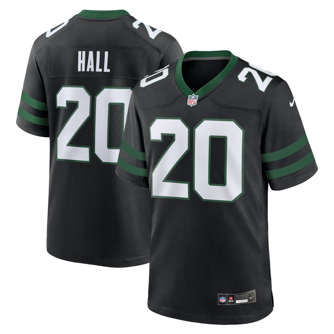 New York Jets Breece Hall Legacy White Game Jersey product image 20, provided for visual reference and product detail review
