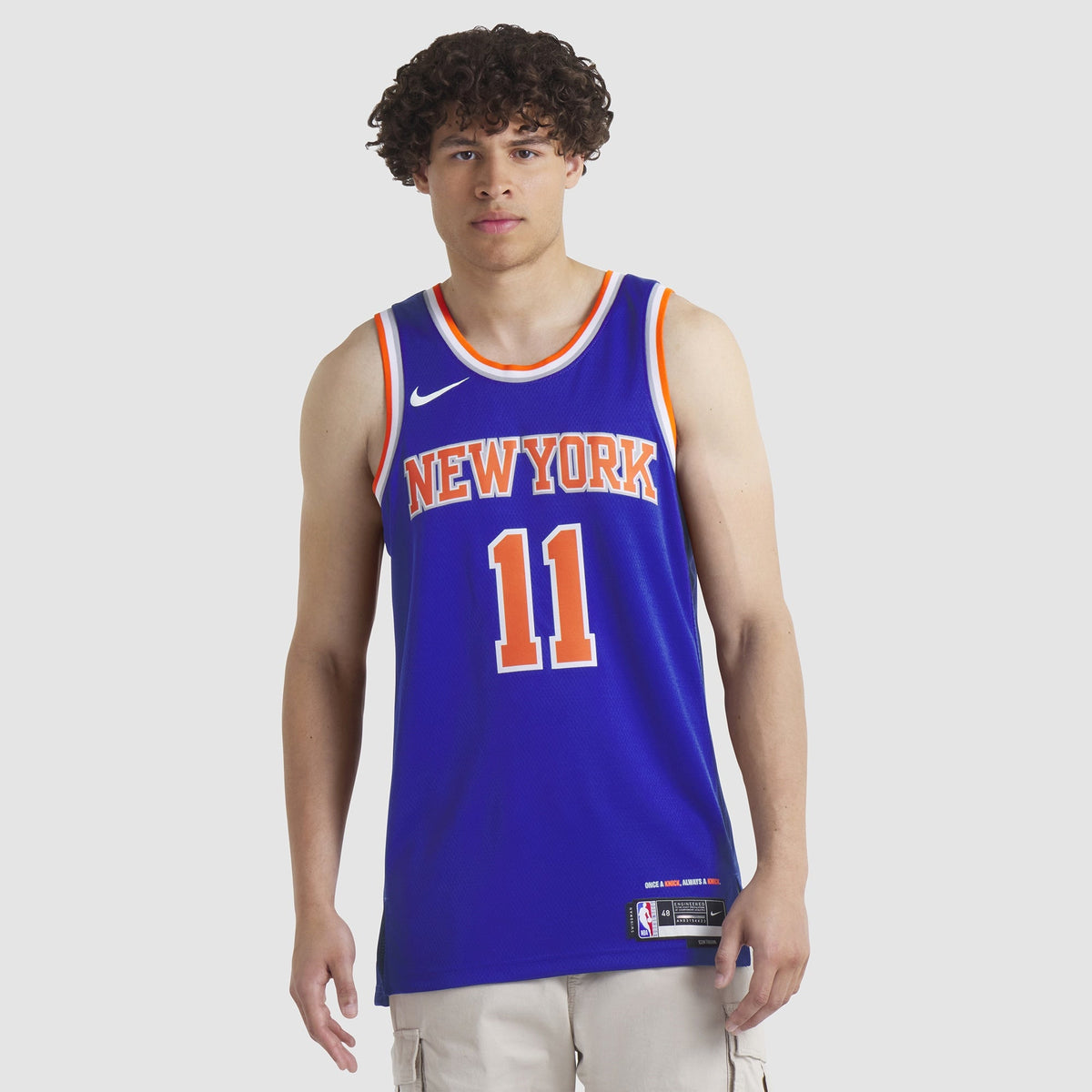 New York Knicks Replica Icon Swingman Jersey - Unisex - Jalen Brunson product image 5, provided for visual reference and