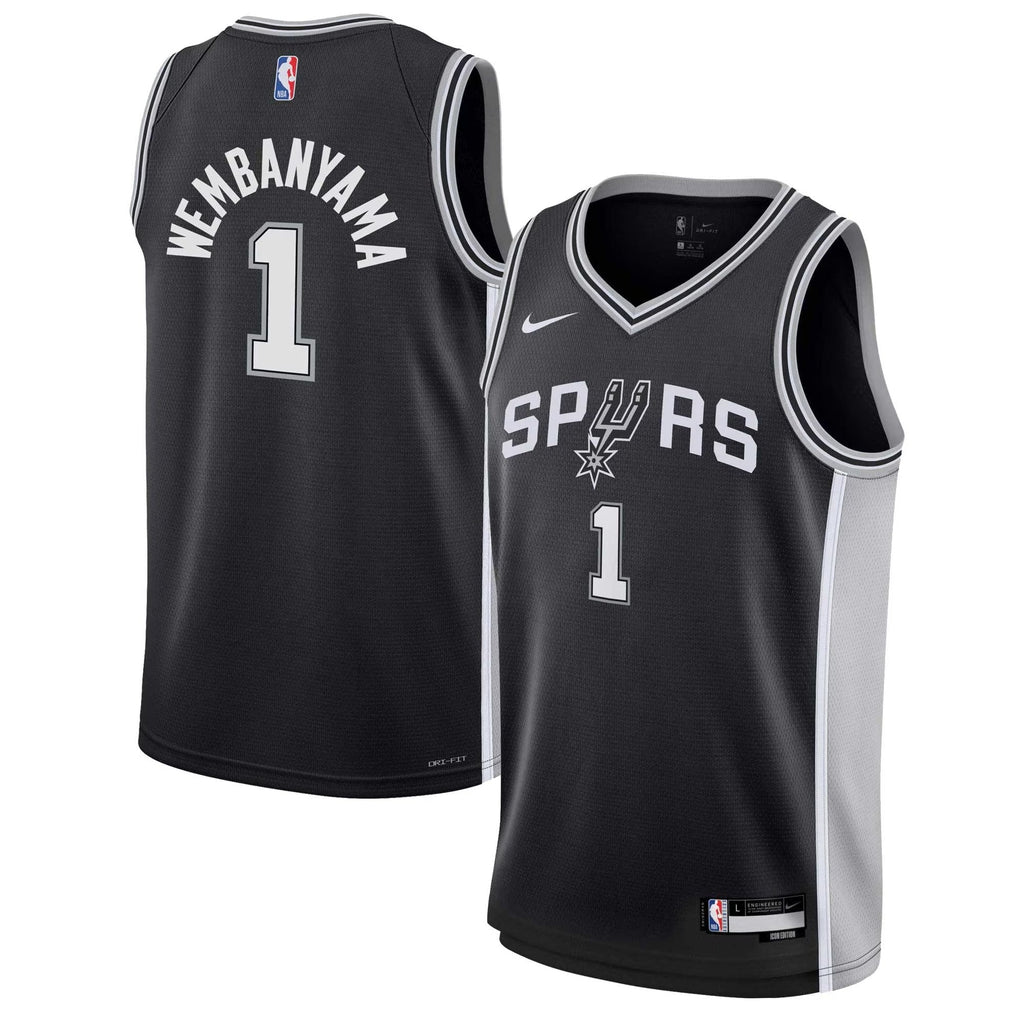Victor Wembanyama San Antonio Spurs Swingman Icon Jersey - Youth product image 1, provided for visual reference and product