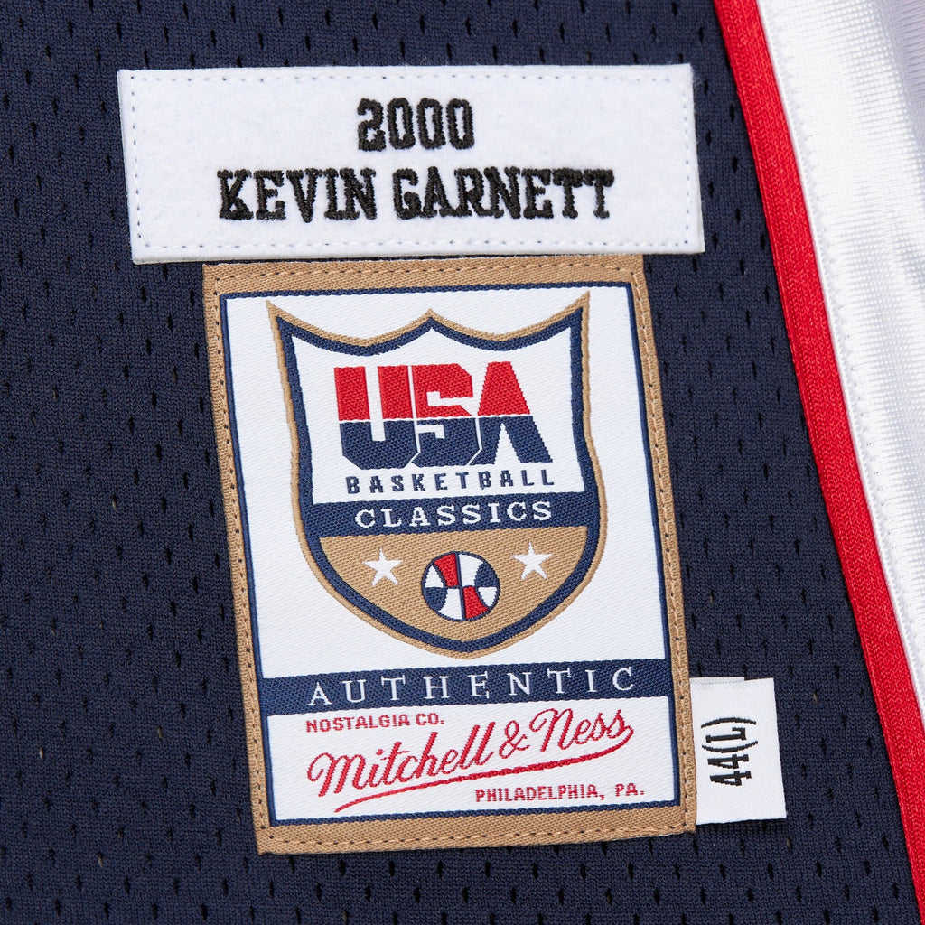 Team USA Mitchell & Ness Authentic Jersey Kevin Garnett 2000 product image 7