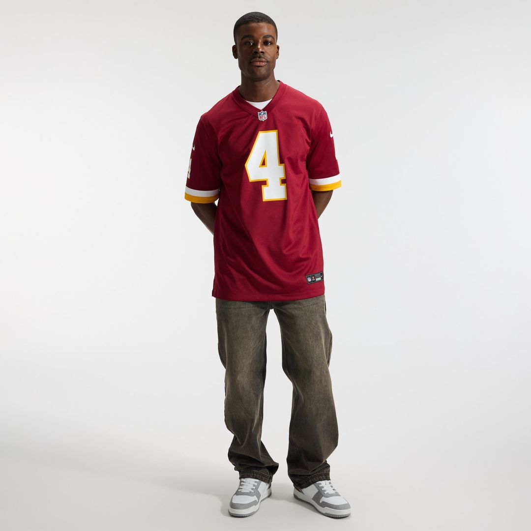Washington Commanders Frankie Luvu Burgundy Game Jersey product image 17, provided for visual reference and product detail