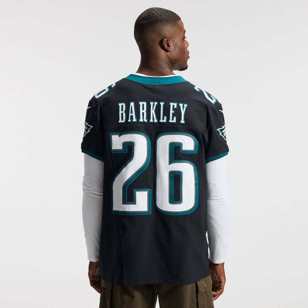 Philadelphia Eagles Saquon Barkley Black Alternate Vapor F.U.S.E. Elite Jersey product image 3, provided for visual