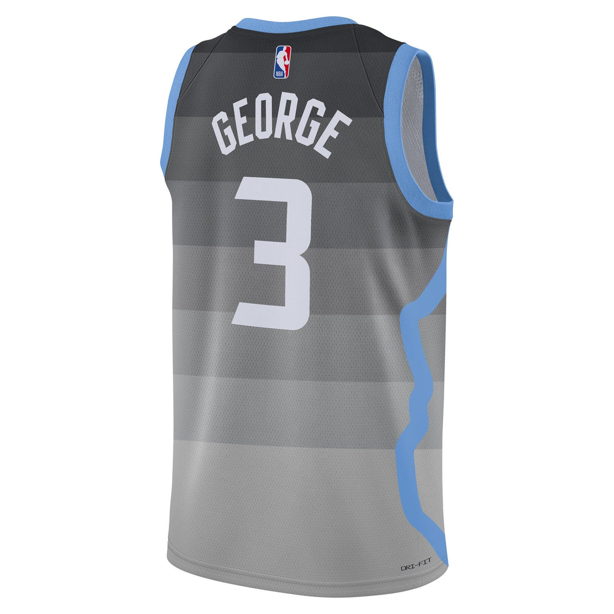 Keyonte George Utah Jazz 2025/26 City Edition Swingman Jersey - Gray - Unisex product image 4, provided for visual reference