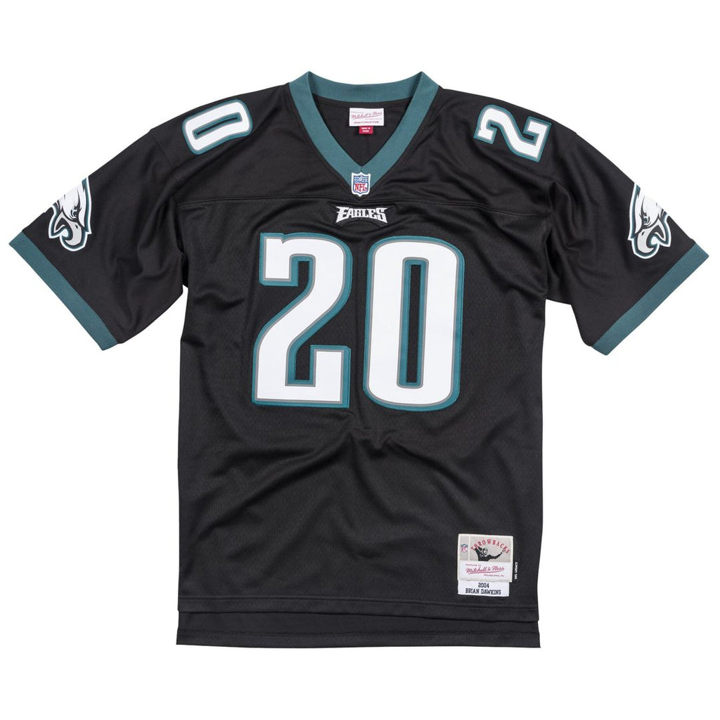 Philadelphia Eagles Brian Dawkins Black Legacy Replica Jersey product image 2, provided for visual reference and product