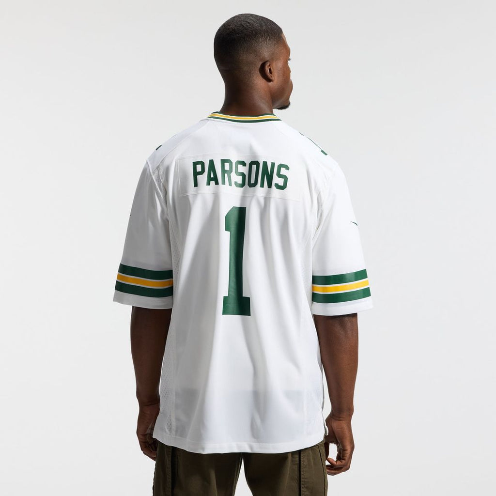 Green Bay Packers Micah Parsons Green Game Player Jersey product image 23, provided for visual reference and product detail