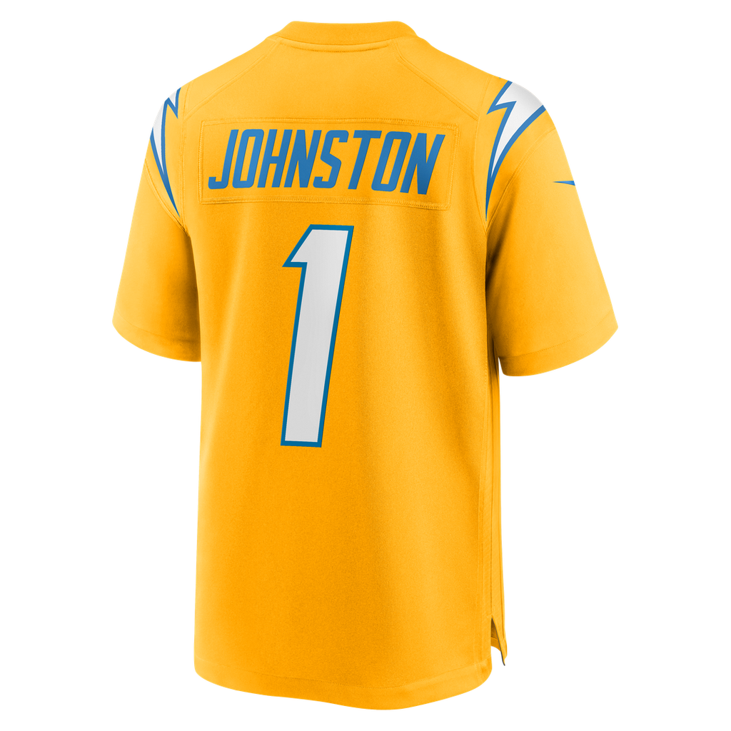 Los Angeles Chargers Quentin Johnston Navy Alternate Super Chargers Game Player Jersey product image 21, provided for visual