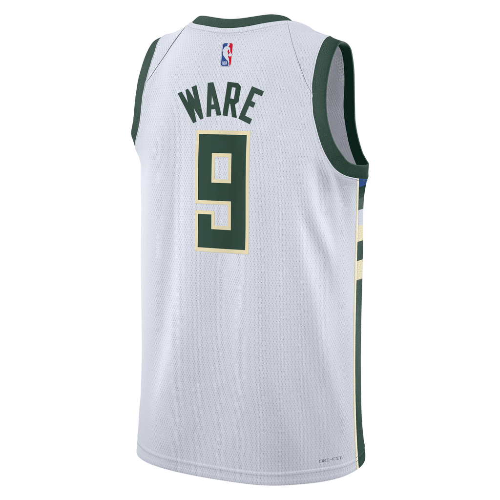 Milwaukee Bucks Nike Association Edition Swingman Jersey product image 4