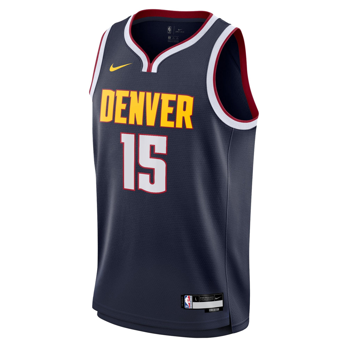 Denver Nuggets Nike Icon Swingman Jersey - Navy - Nikola product image 3