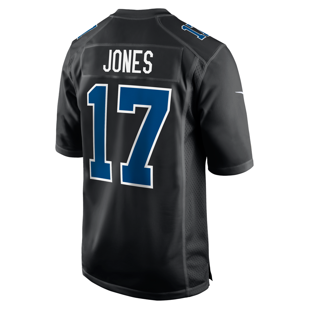 Indianapolis Colts Daniel Jones Carbon Black Fashion Game Jersey product image 3, provided for visual reference and product