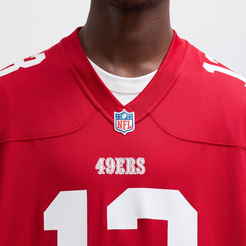 San Francisco 49ers Brock Purdy Scarlet Game Player Jersey product image 17, provided for visual reference and product