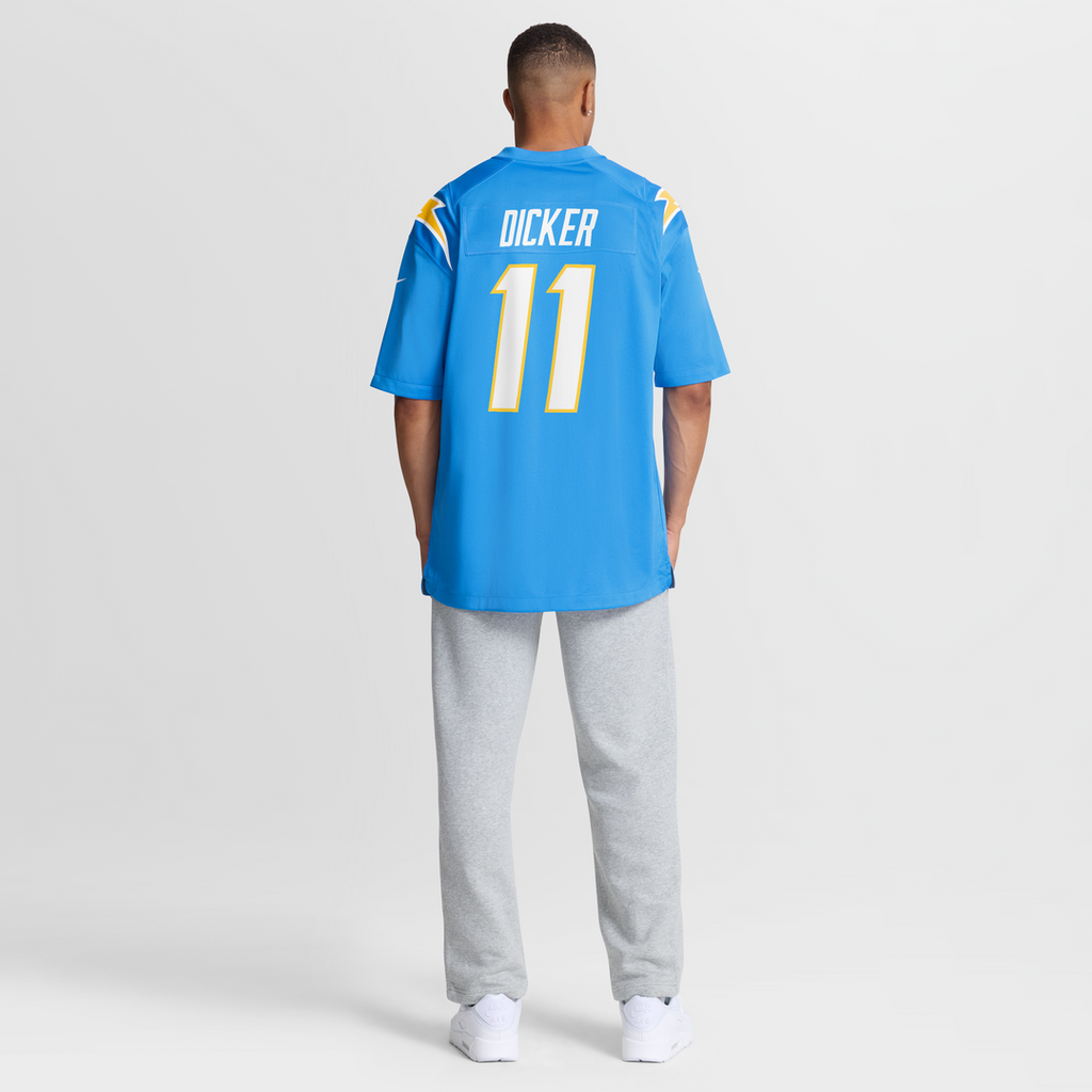 Los Angeles Chargers Cameron Dicker Navy Alternate Game Jersey product image 14, provided for visual reference and product