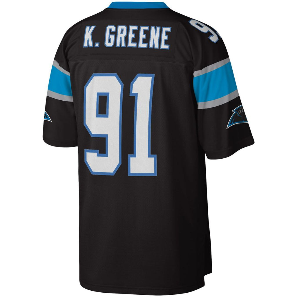 Carolina Panthers Kevin Greene Black Legacy Replica Jersey product image 3, provided for visual reference and product detail
