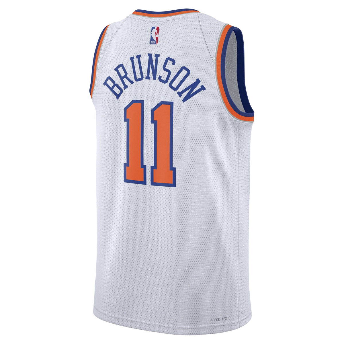 New York Knicks Association Swingman Jersey - Jalen Brunson - Unisex product image 4, provided for visual reference and