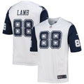 Dallas Cowboys CeeDee Lamb White Alternate Game Team Jersey product image 1, provided for visual reference and product