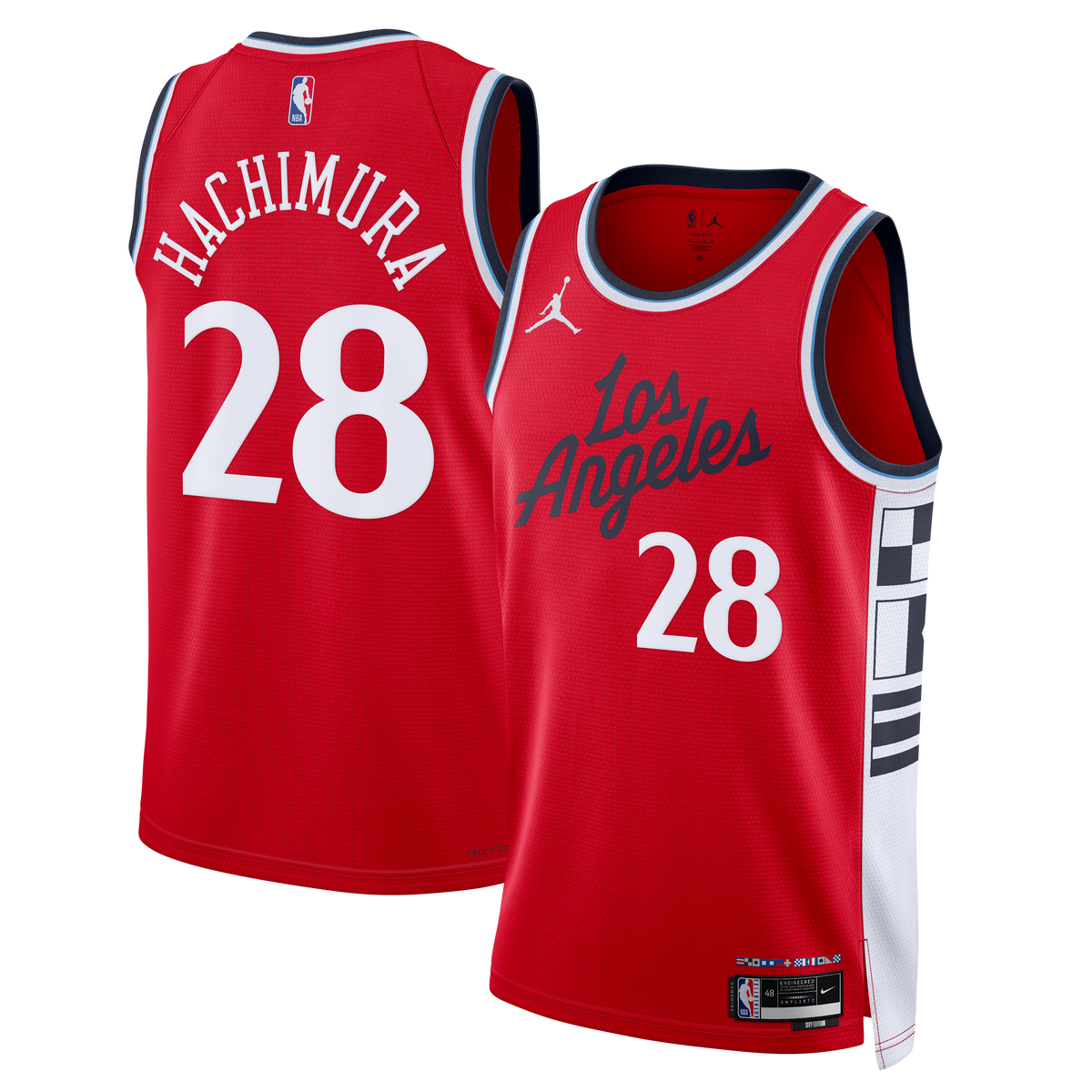 LA Clippers Jordan Brand Statement Edition Swingman Jersey product image 2