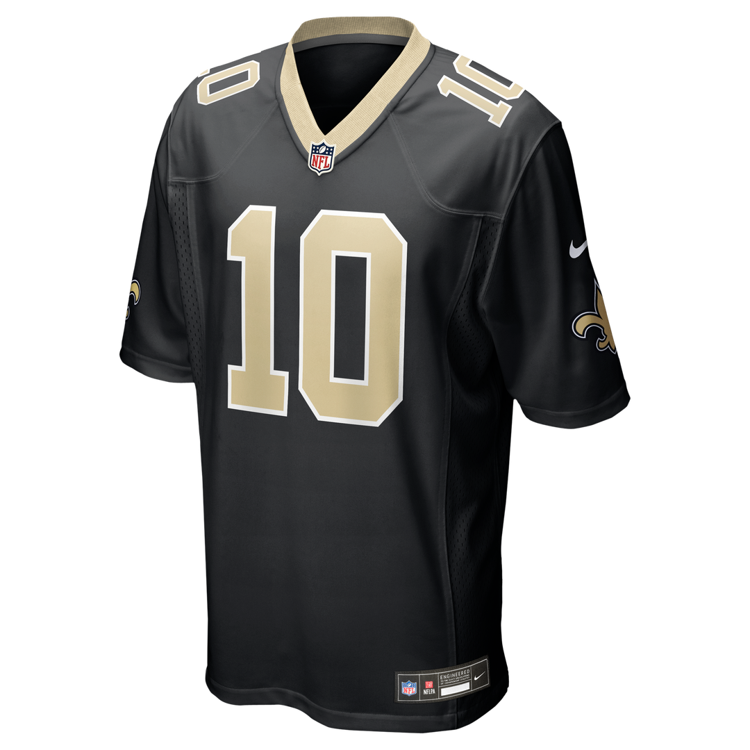 New Orleans Saints Brandin Cooks Black Team Game Jersey product image 2, provided for visual reference and product detail