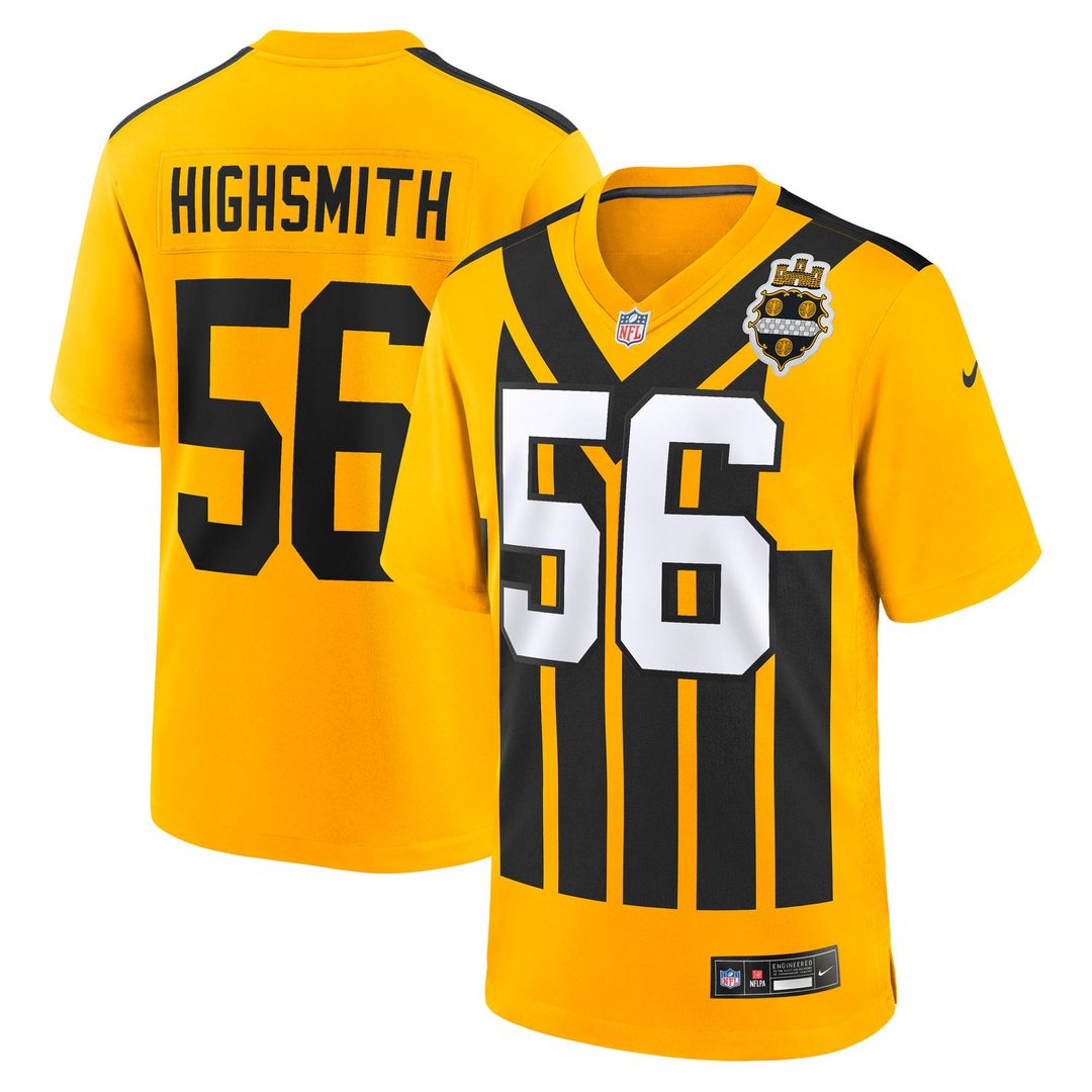 Pittsburgh Steelers Alex Highsmith Black Game Jersey product image 17, provided for visual reference and product detail