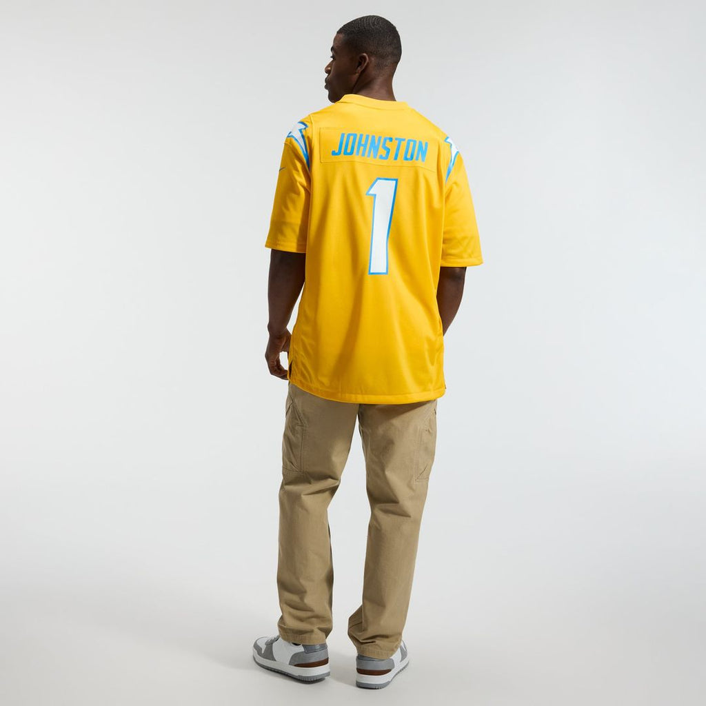 Los Angeles Chargers Quentin Johnston Navy Alternate Super Chargers Game Player Jersey product image 19, provided for visual