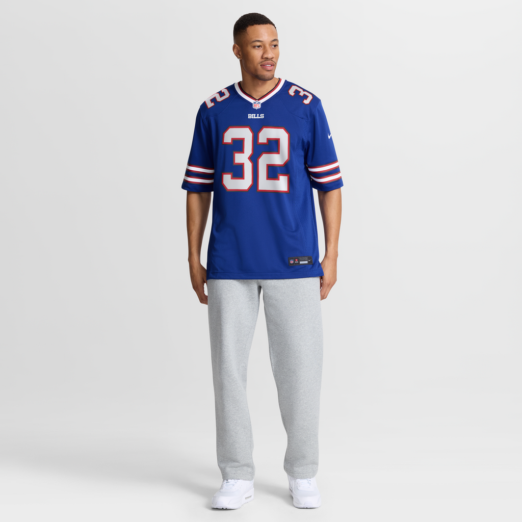 Buffalo Bills Toriano Pride Jr. Royal Team Game Jersey product image 2, provided for visual reference and product detail