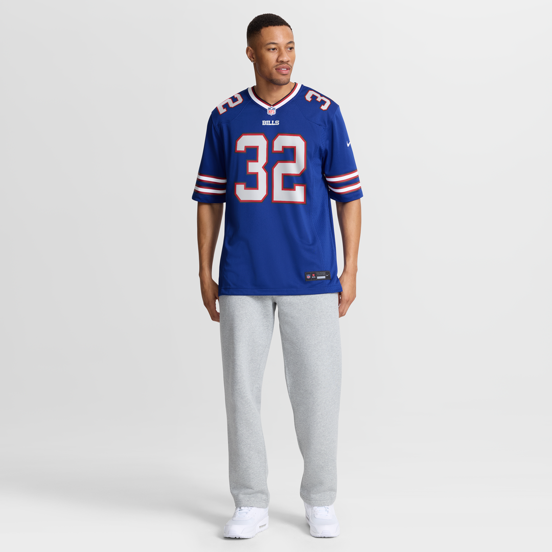 Buffalo Bills Toriano Pride Jr. Royal Team Game Jersey product image 2, provided for visual reference and product detail