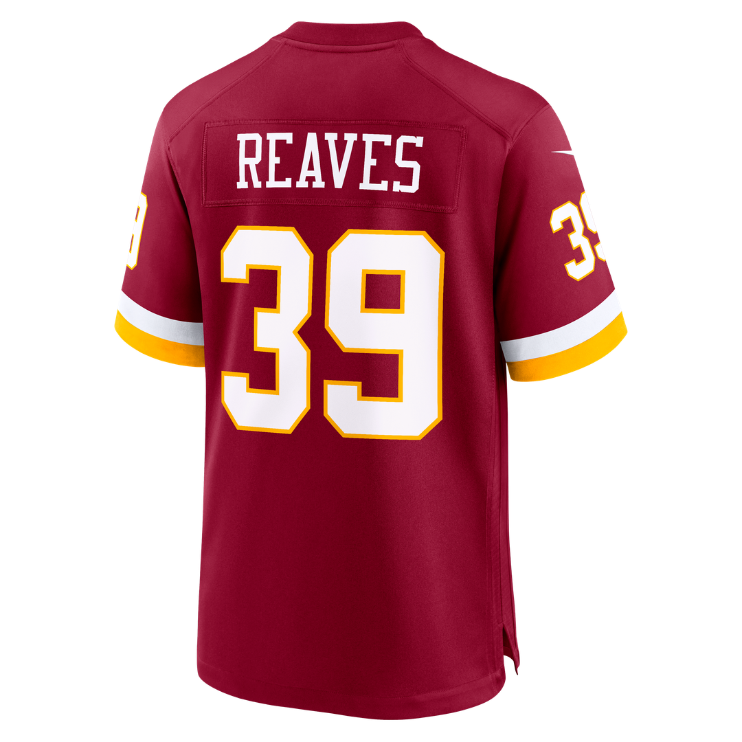 Washington Commanders Jeremy Reaves White Game Super Bowl Era Jersey product image 17, provided for visual reference and