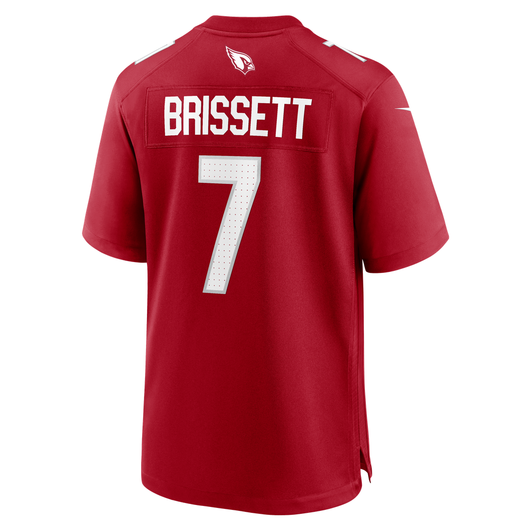Arizona Cardinals Jacoby Brissett Cardinal Team Game Jersey product image 3, provided for visual reference and product