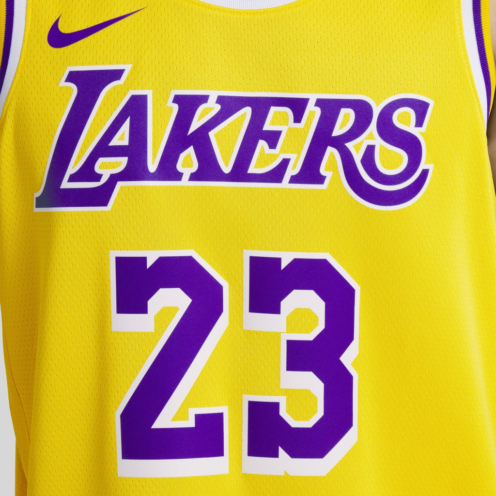 Los Angeles Lakers Icon Swingman Jersey - Lebron James - Unisex product image 10, provided for visual reference and product