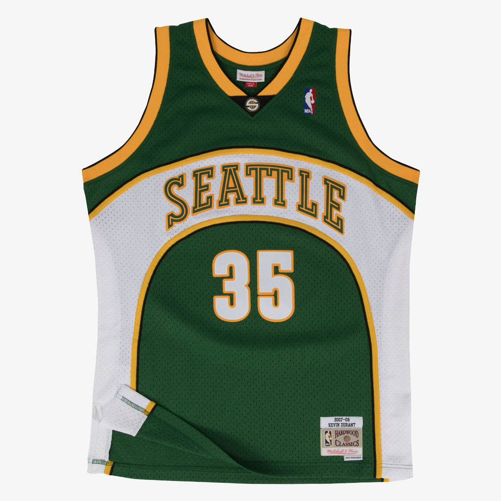 Kevin Durant Seattle Supersonics 2007-08 Swingman Road Jersey product image 1, provided for visual reference and product