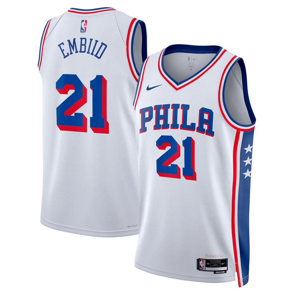Philadelphia 76ers Nike Association Edition Swingman Jersey product image 1