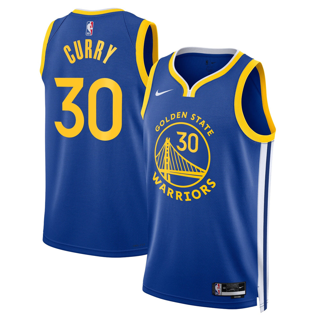 Golden State Warriors Icon Swingman Jersey - Curry 30 - Mens product image 2, provided for visual reference and product