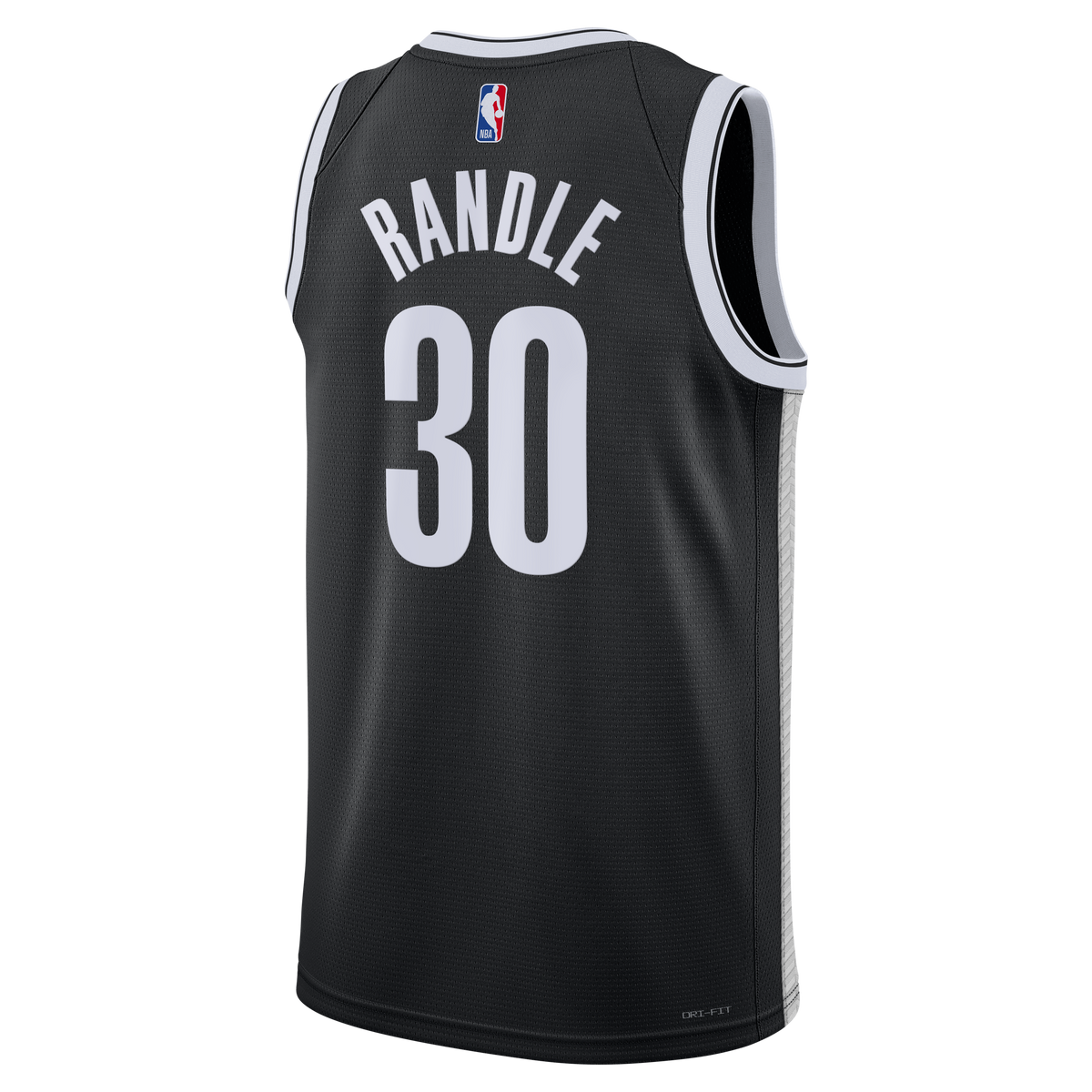 Brooklyn Nets Nike Icon Swingman Jersey- Black - Julius product image 4