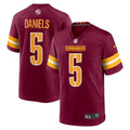 Washington Commanders Jayden Daniels Burgundy Player Game Jersey product image 1, provided for visual reference and product