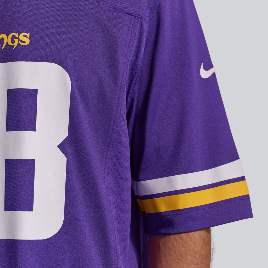 Minnesota Vikings Justin Jefferson Purple Player Game Jersey product image 12, provided for visual reference and product