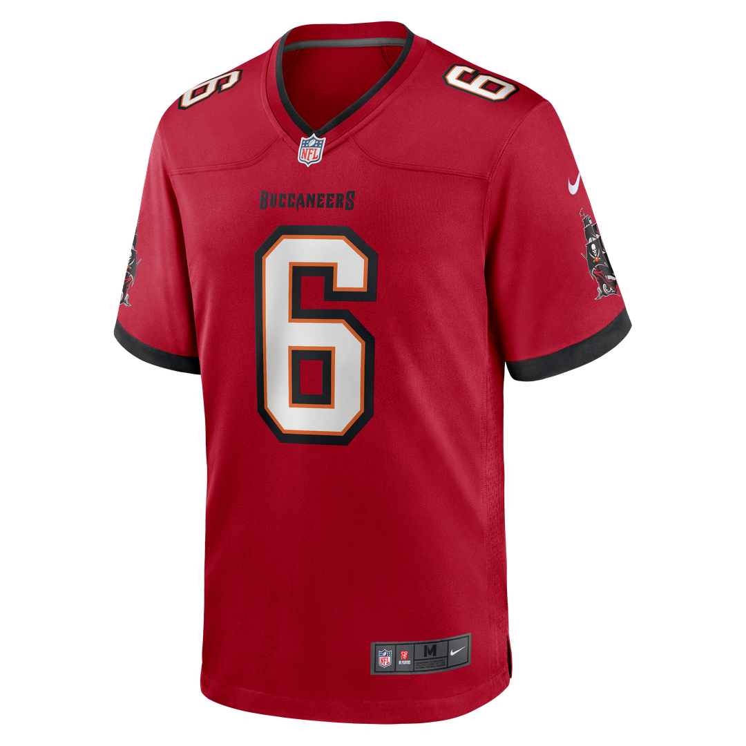 Tampa Bay Buccaneers Baker Mayfield Orange Throwback Game Jersey product image 18, provided for visual reference and product