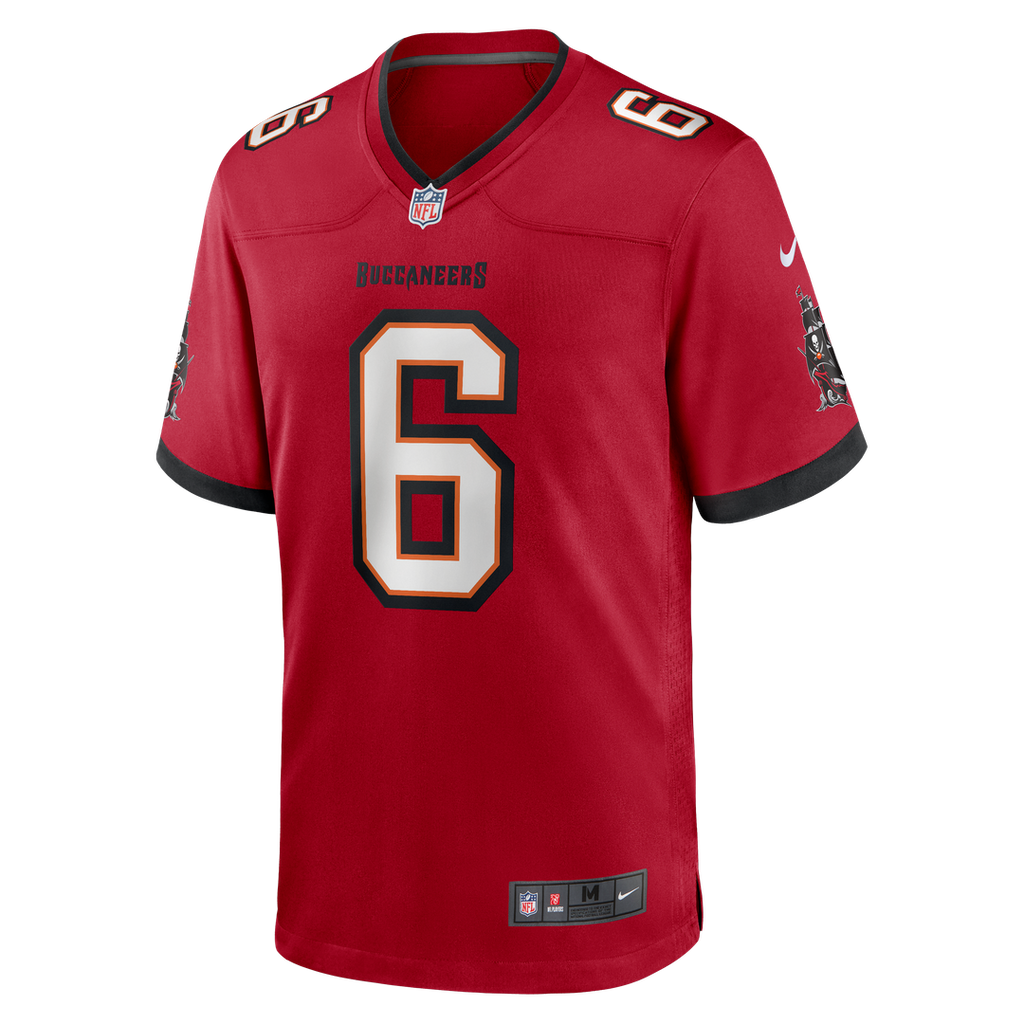 Tampa Bay Buccaneers Baker Mayfield White Away Game Jersey product image 51, provided for visual reference and product