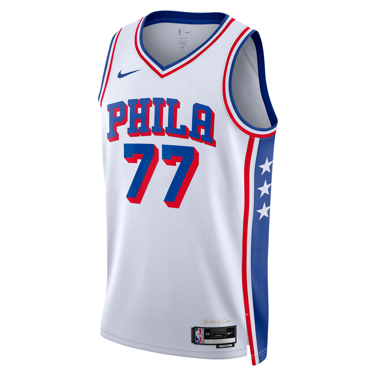 Philadelphia 76ers Nike Association Edition Swingman Jersey product image 3