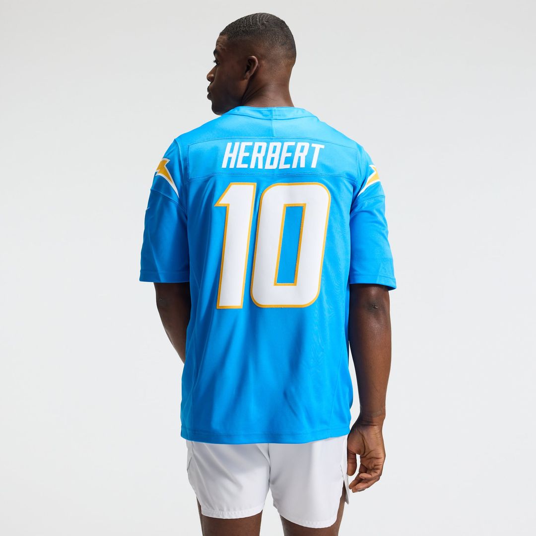 Los Angeles Chargers Justin Herbert Navy Alternate Super Chargers Vapor F.U.S.E. Stitched Limited Jersey product image 13,
